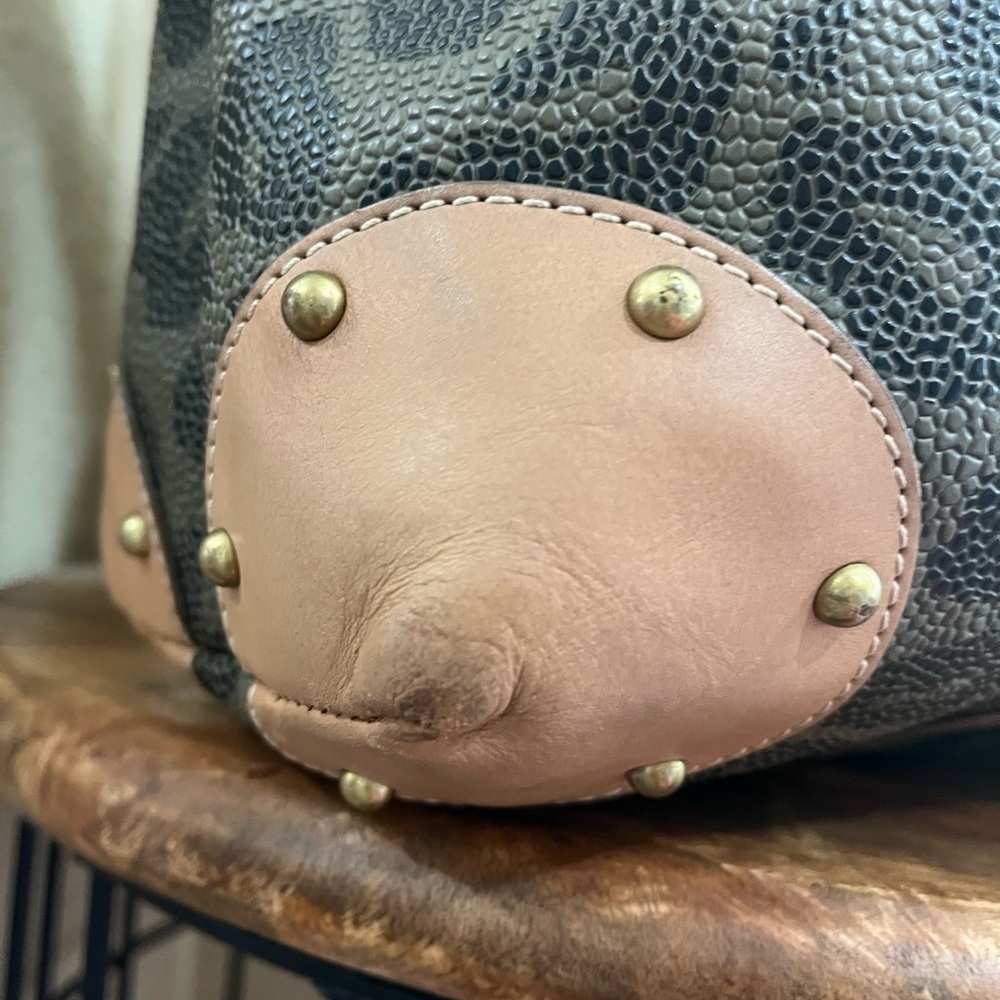 MULBERRY LEOPARD SCOTCHGRAIN TOTE - Picture 9 of 16